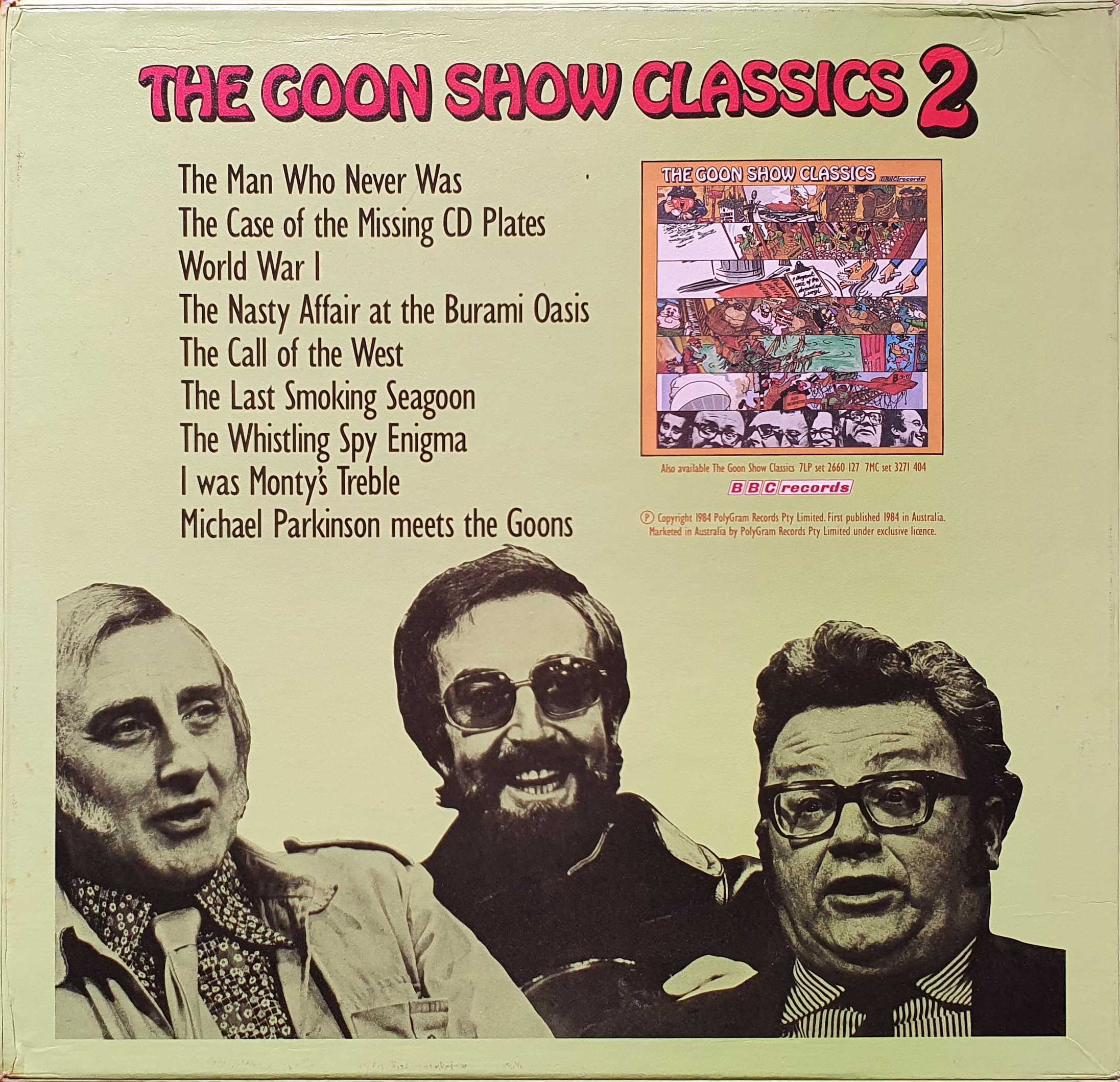 Picture of 821 495-1 The Goon Show classics 2 by artist The Goons from the BBC records and Tapes library